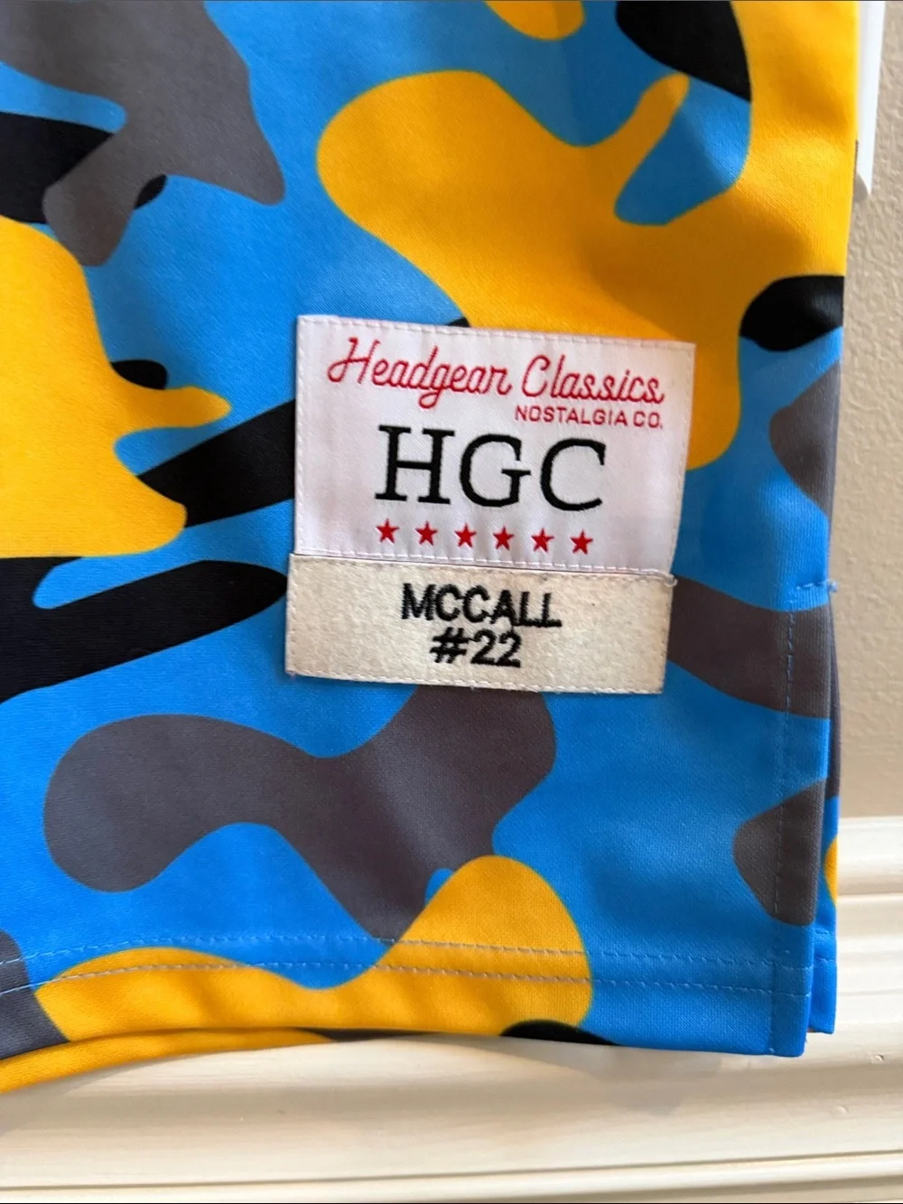 Love & Basketball Men’s Camo Basketball Jersey #22 Quincy McCall Large